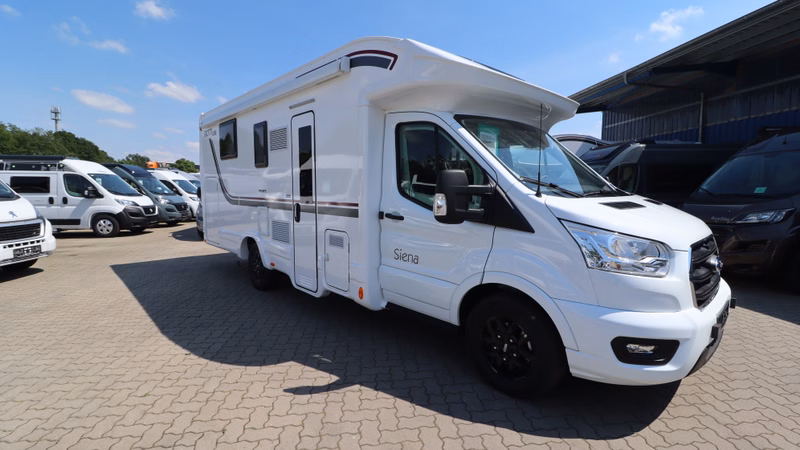 GiottiLine Siena 395 PREMIERE Edition Backofen NAVI Markise 6DE