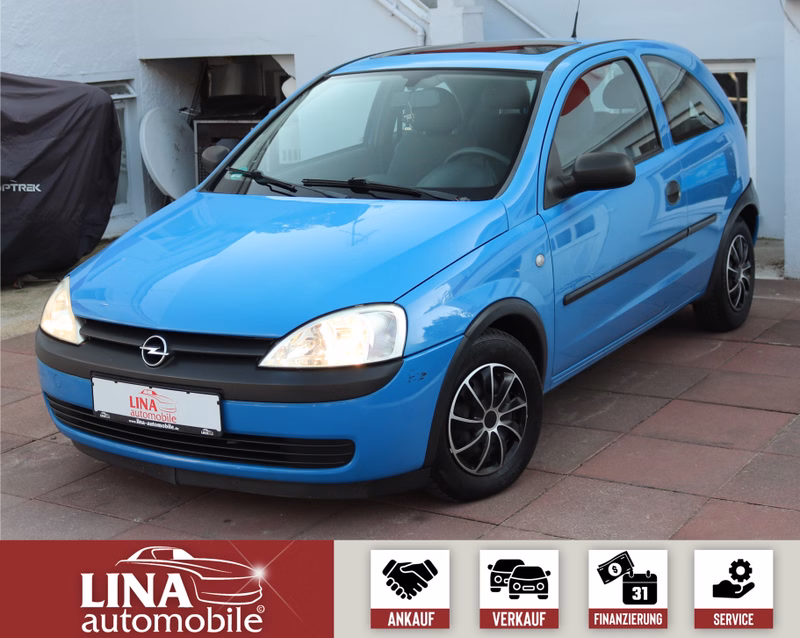 Opel Corsa C SCHIEBEDACH SERVO