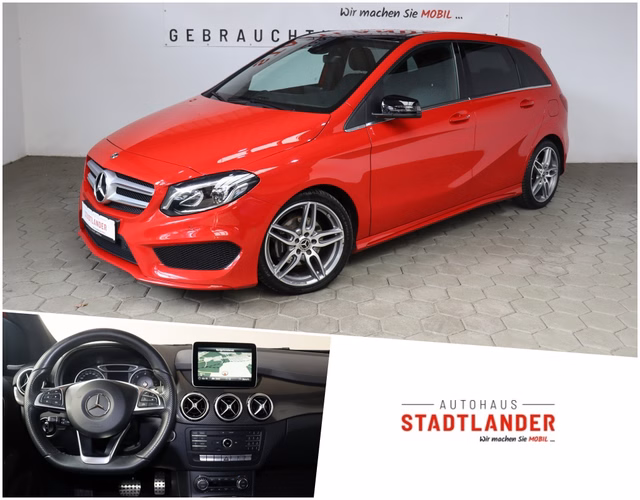 Mercedes-Benz B 200d CDI AMG-Line Pano / Navi / HarmanKardon Gebrauchtwagen Kaufen | EZ 06/2017 | Preis 21.790 €