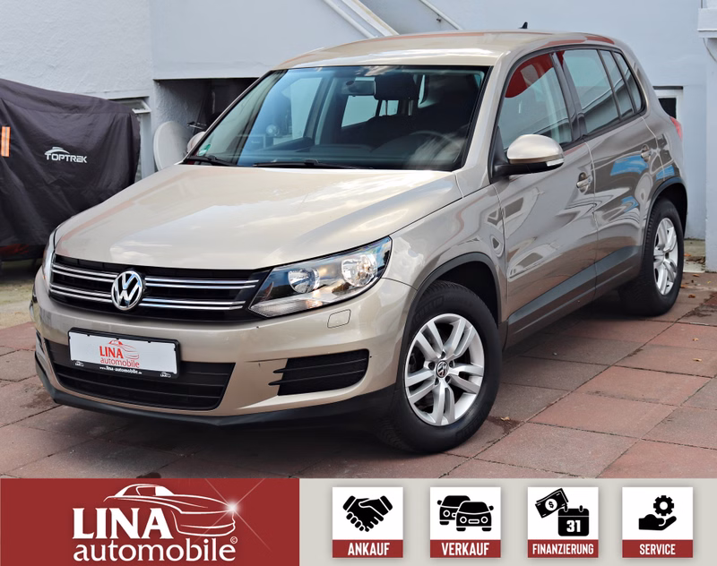 Volkswagen Tiguan 47.000Km Navi Klimaaut. AHK PDC
