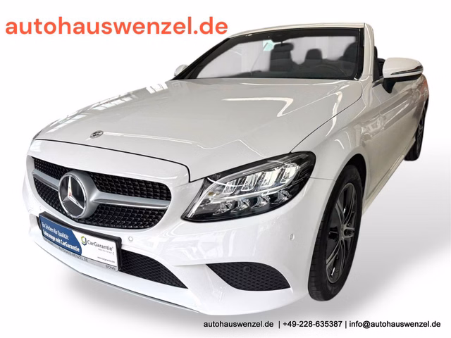 Mercedes-Benz C 220 d Cabrio Aut. LED NAV AIRCAP KAM BURMESTER Gebrauchtwagen Kaufen | EZ 09/2020