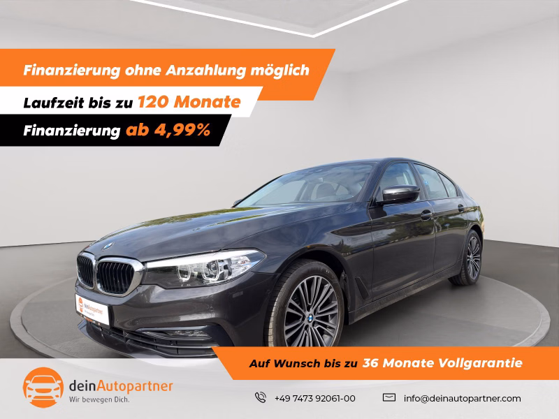 BMW 520 i Sport Line LED/LEDER/GSD/RFK/ACC/VIRTUAL COCKPIT