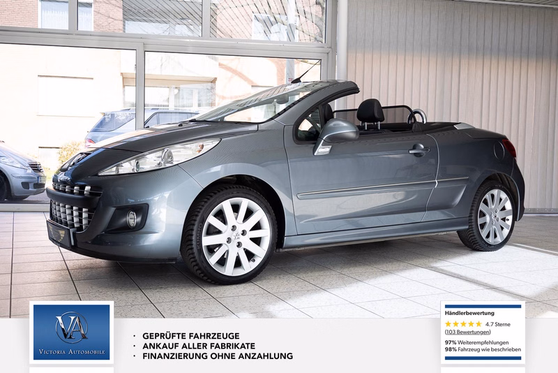 Peugeot 207 CC Cabrio-Coupe Platinum Mega Ausstattung